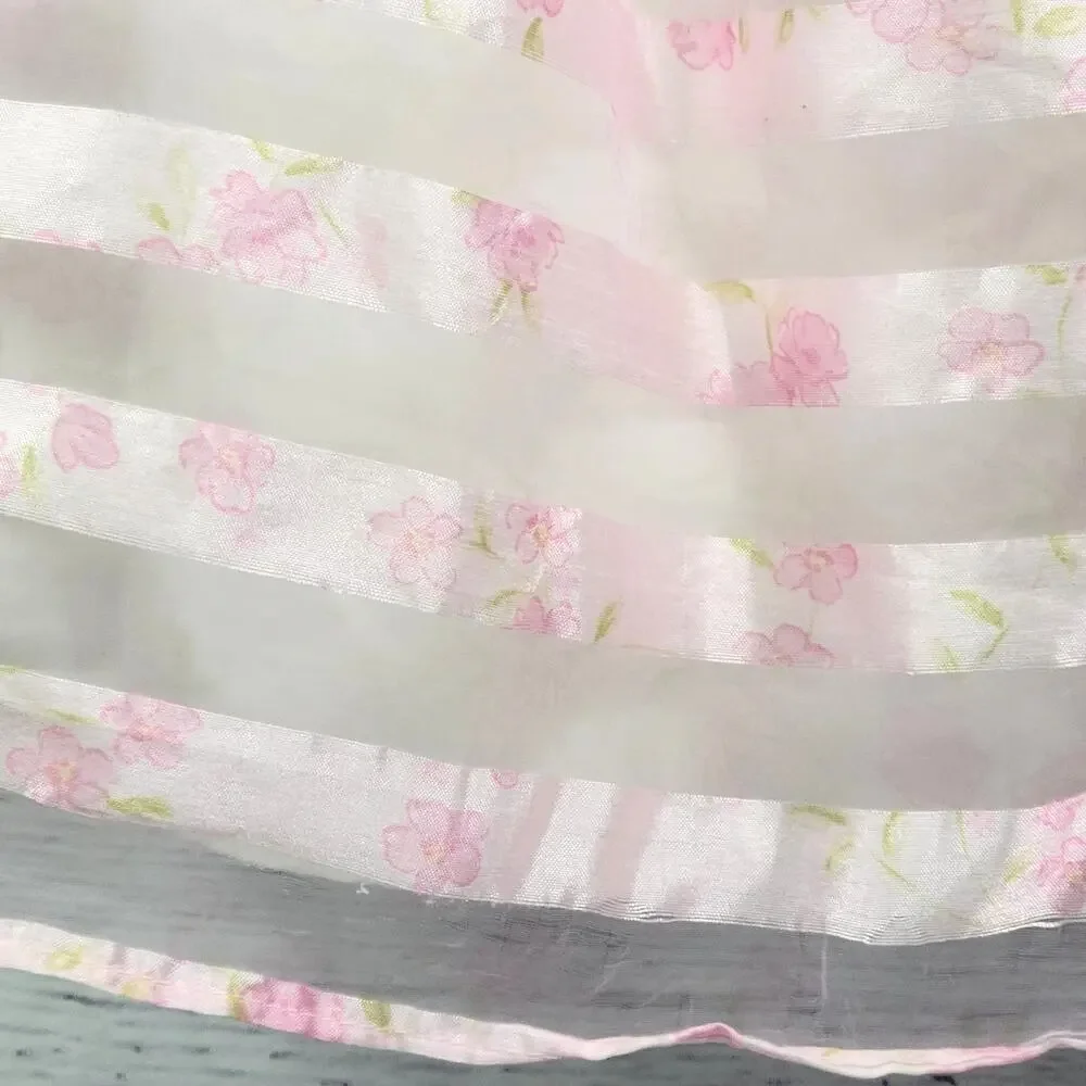 Perfectly Dressed Pink‎ Dress with Sheer Overlay Size 4T